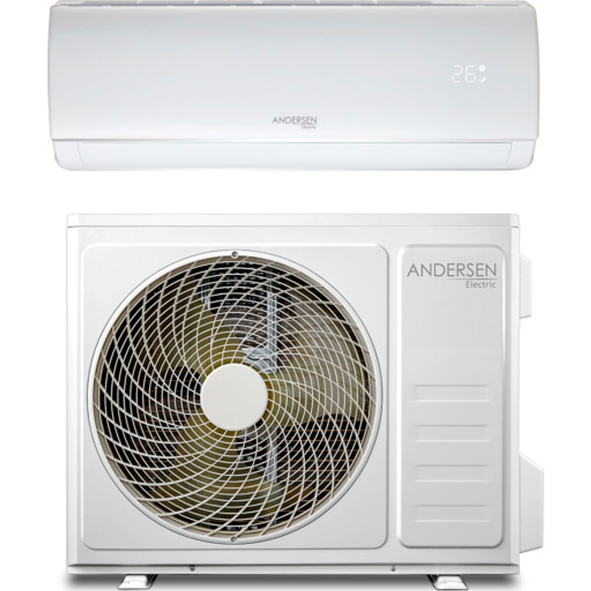 Varmepumpe/Aircondition AE 18000 med WiFi, 6 kW