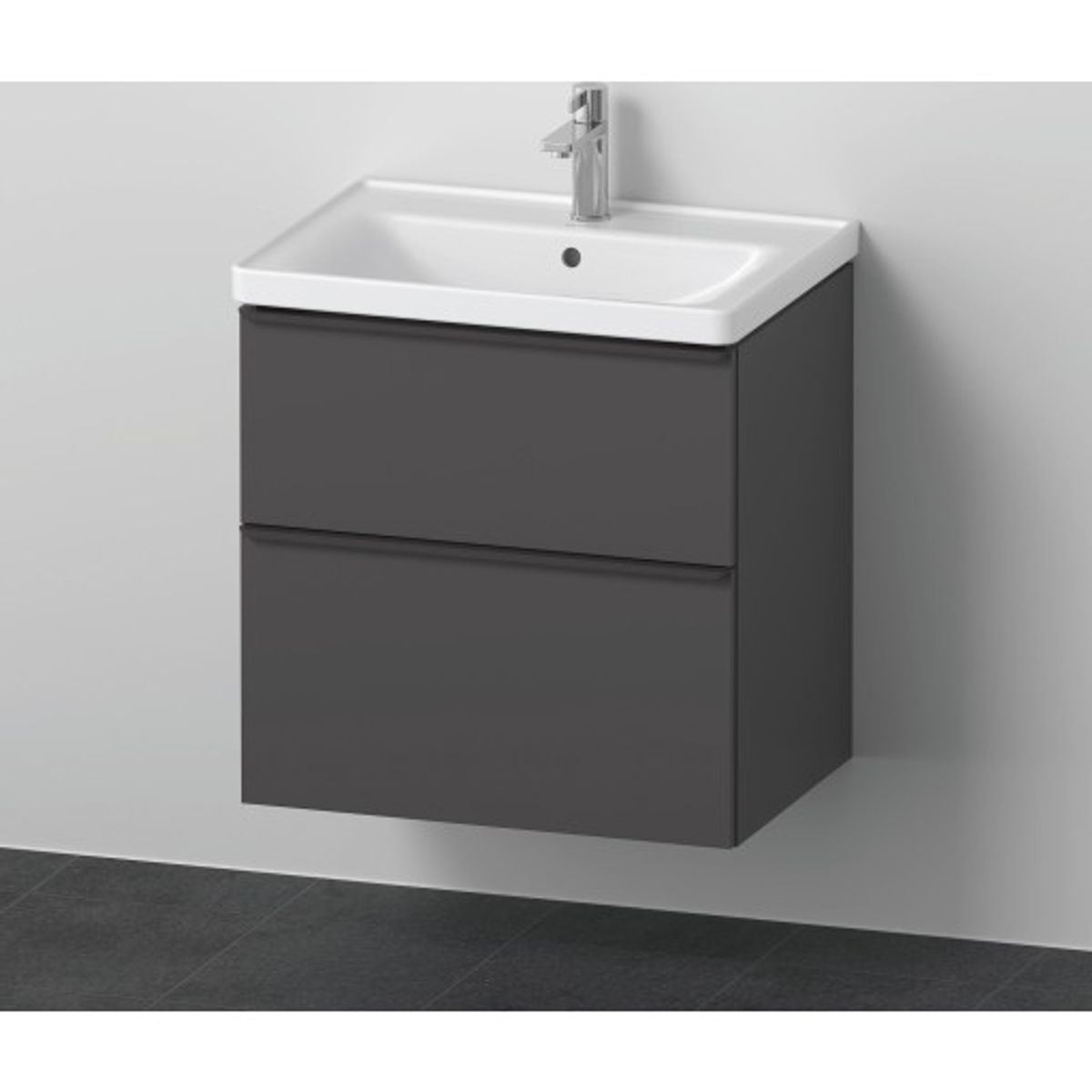 Duravit D-Neo møbelpakke, 65x48 cm, mat grå