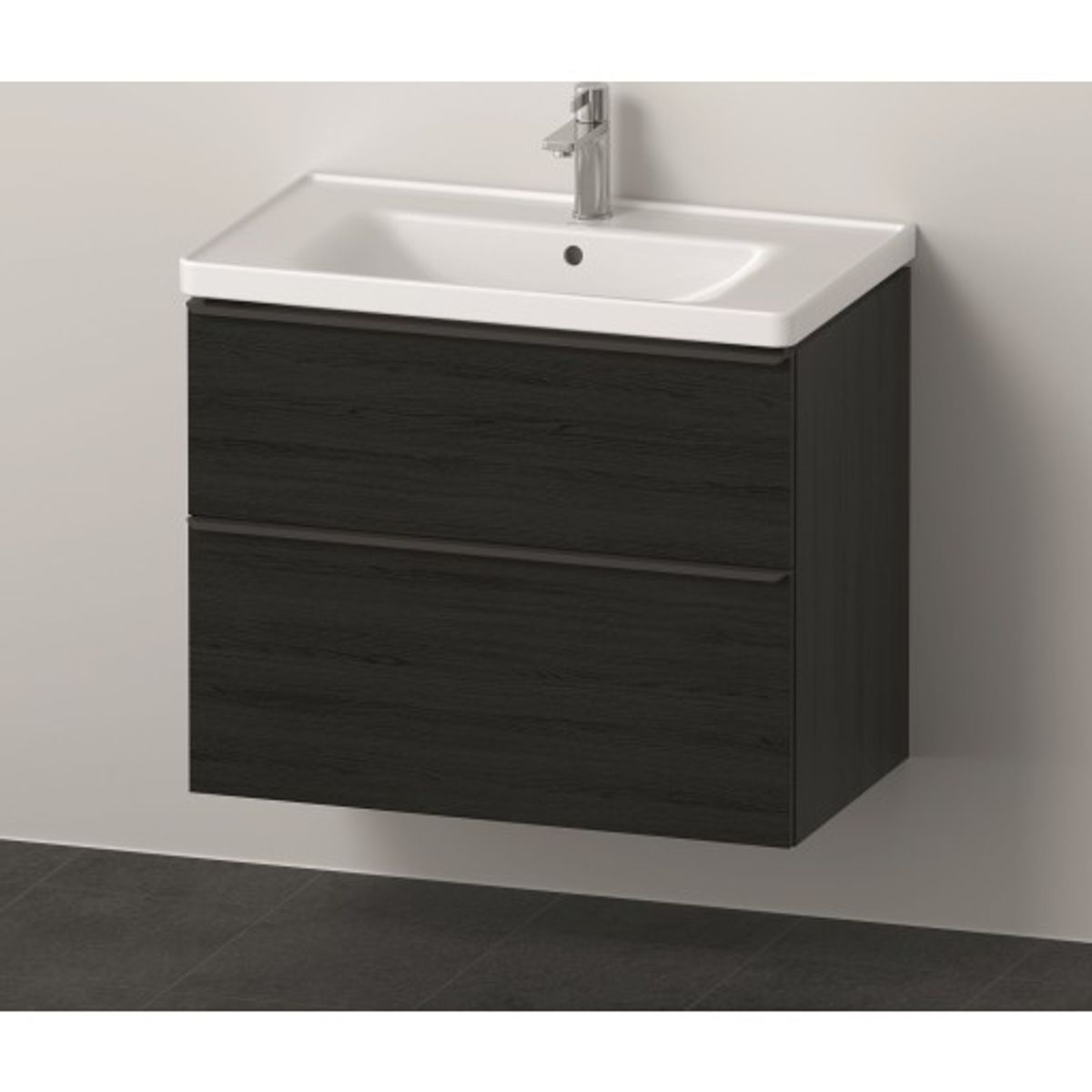 Duravit D-Neo møbelpakke, 80x48 cm, sort eg