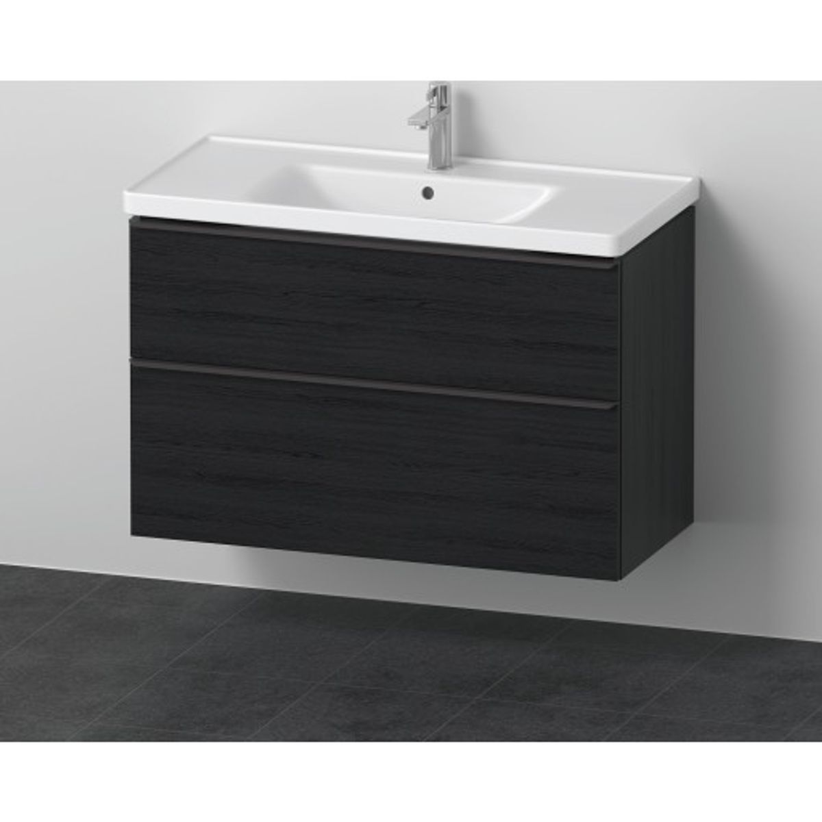 Duravit D-Neo møbelpakke, 100x48 cm, sort eg