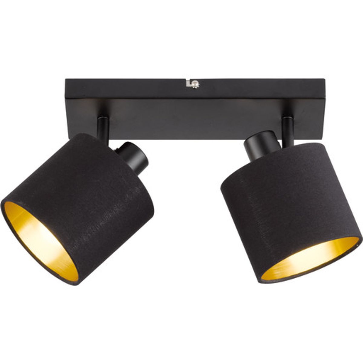 Trio Lighting Tommy spotlampe, sort