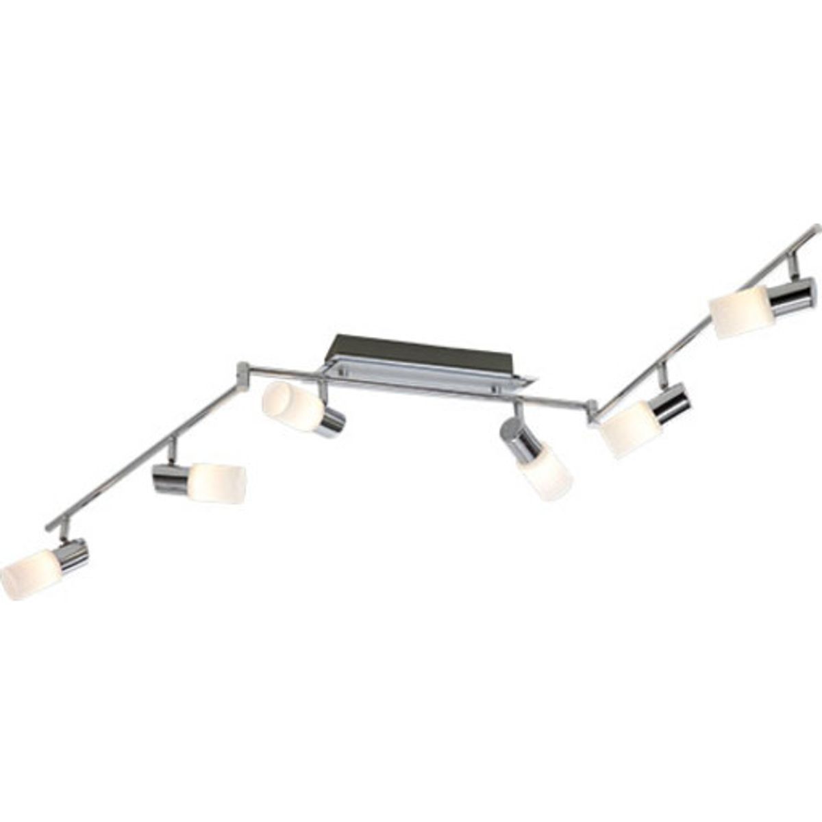 Trio Lighting Clapton spotlampe, 6 spots