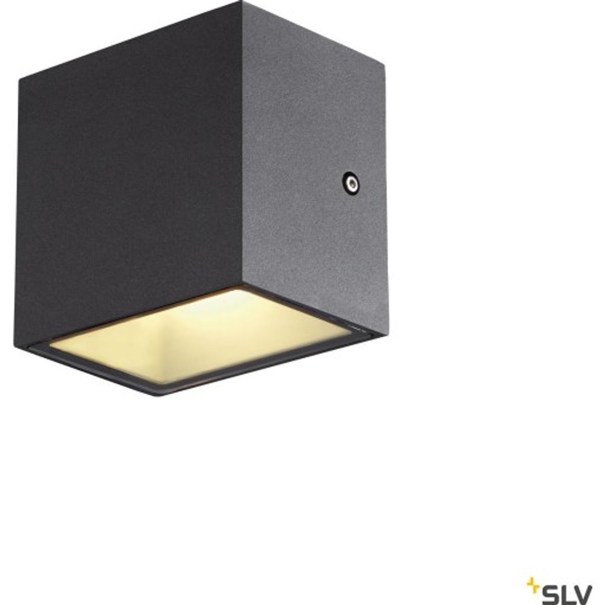 SITRA S WL SINGLE LED udendørs væg påbyg, antracit, CCT 3000/4000K