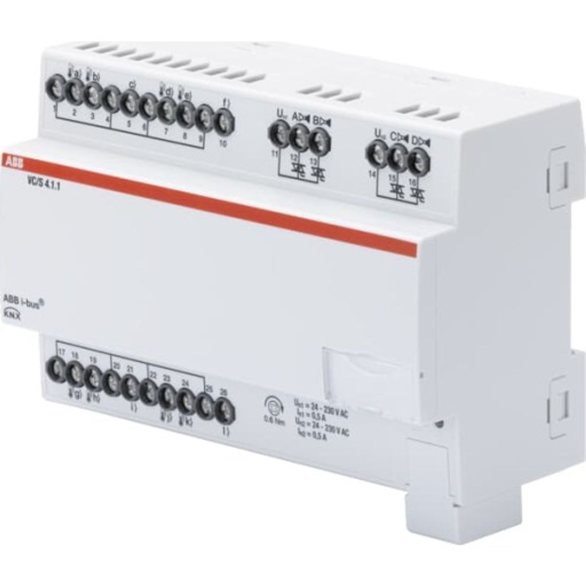 KNX Ventil Kontroller 4-f, VC/S4.1.1