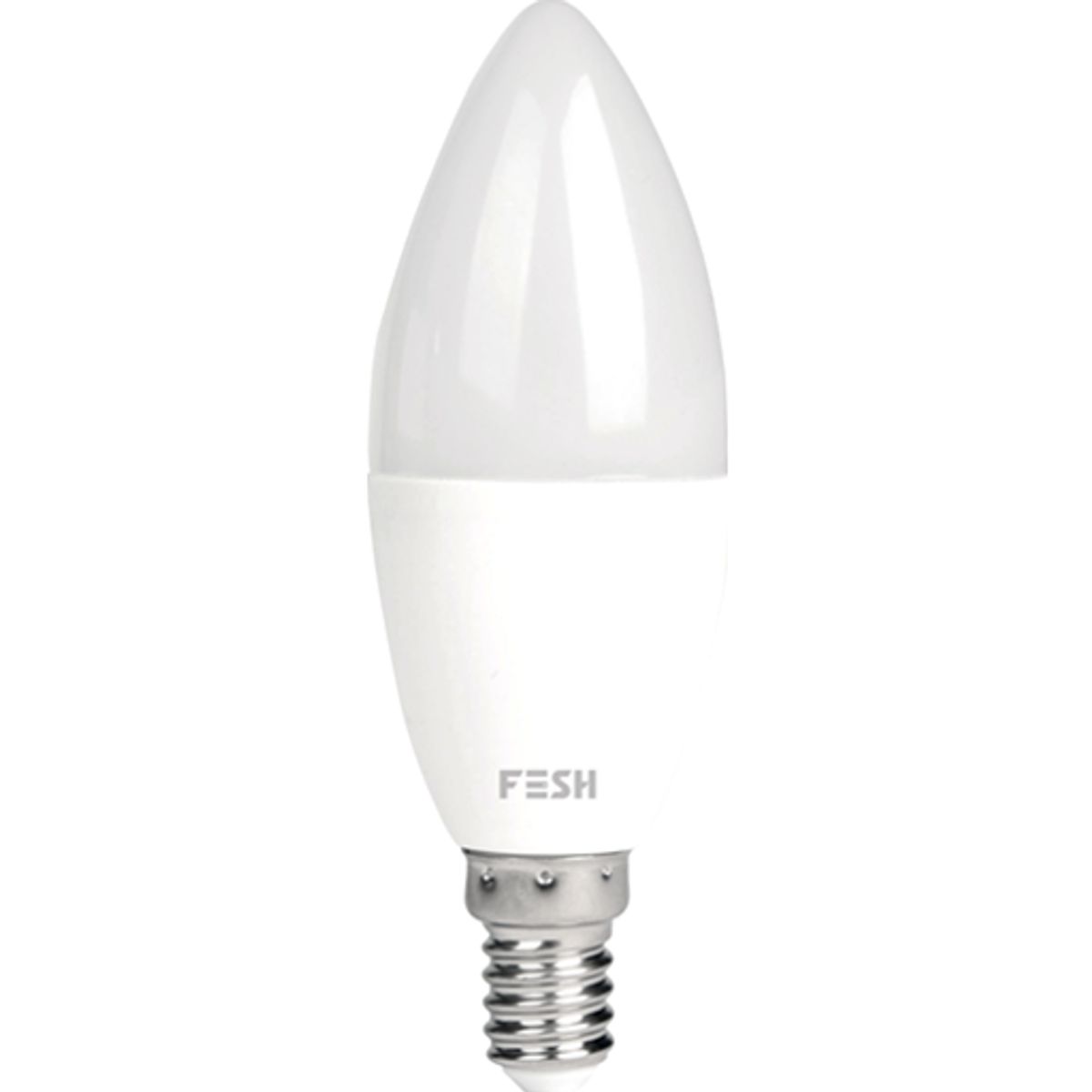 6 stk Fesh Smart Home LED-kertepære, E14, 5W, multifarve