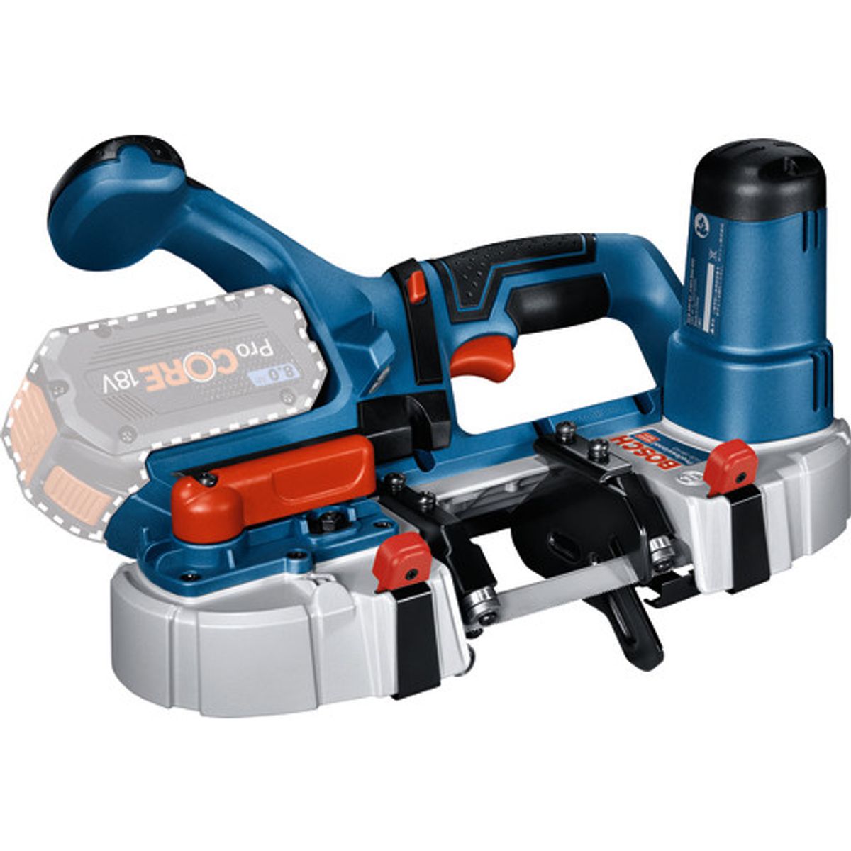 Bosch GCB 18V-63 båndsav 18V u. batteri