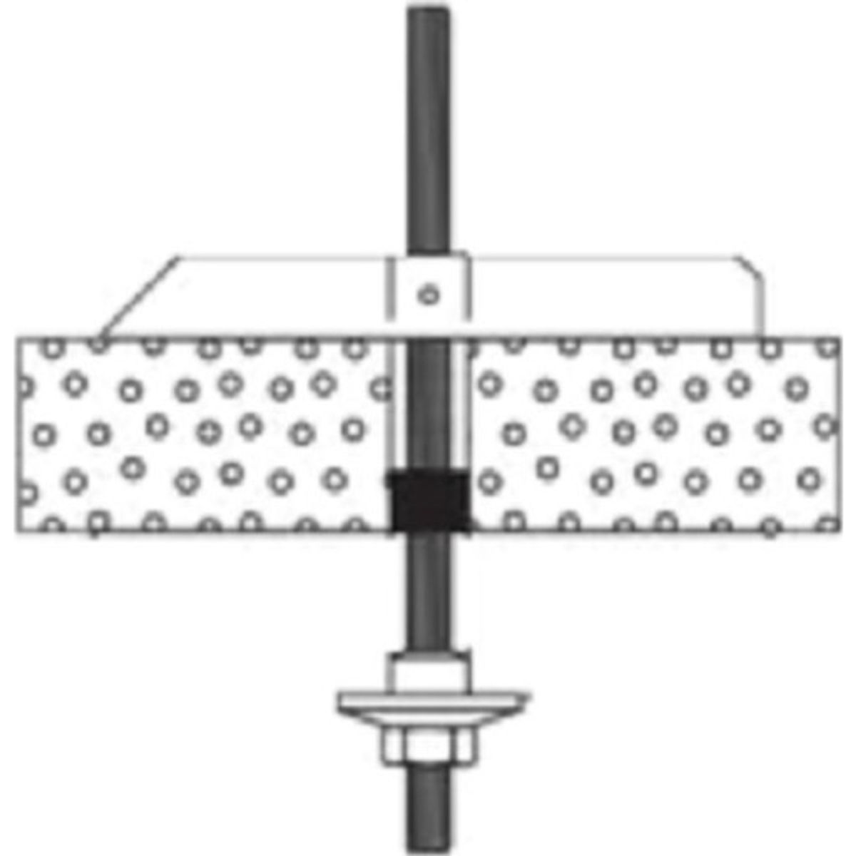 Kipdybel KD M8 x 100 mm, 20 stk.