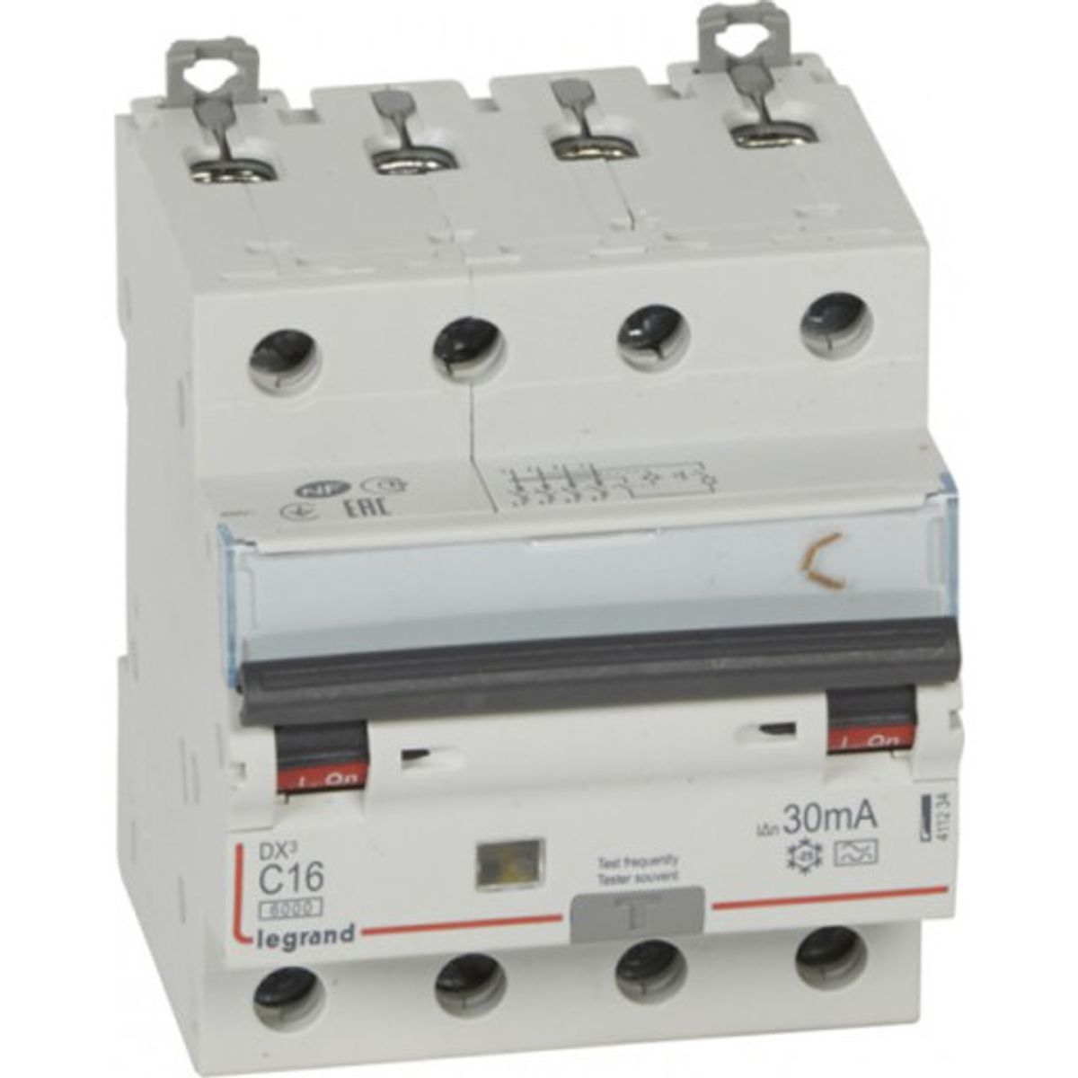 Kombiafbryder DX3 Automatsikr/HPFI C 16A 30mA 4P 6/10kA type A