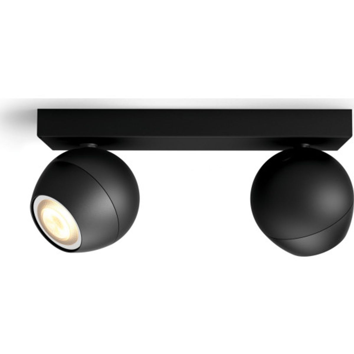 Philips Hue Buckram spotlampe, sort