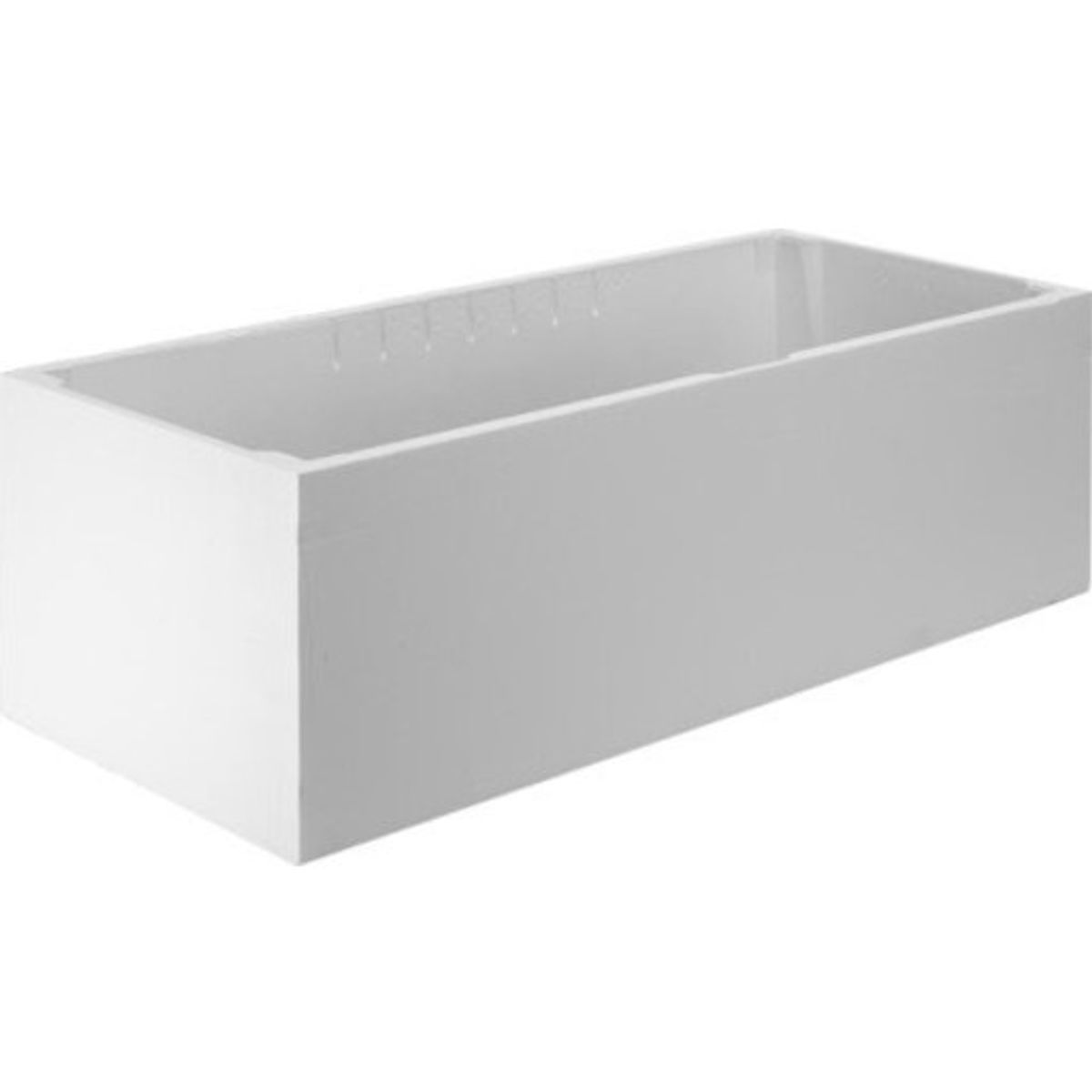 Duravit D-Code monteringskasse, 180x80 cm