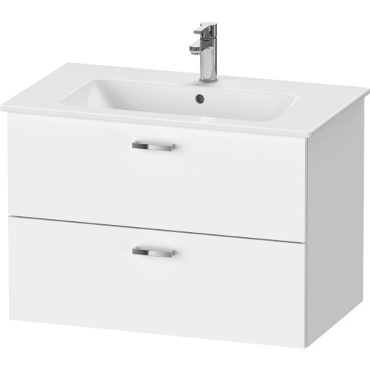 Duravit XBase underskab, 80x47,5 cm, mat hvid