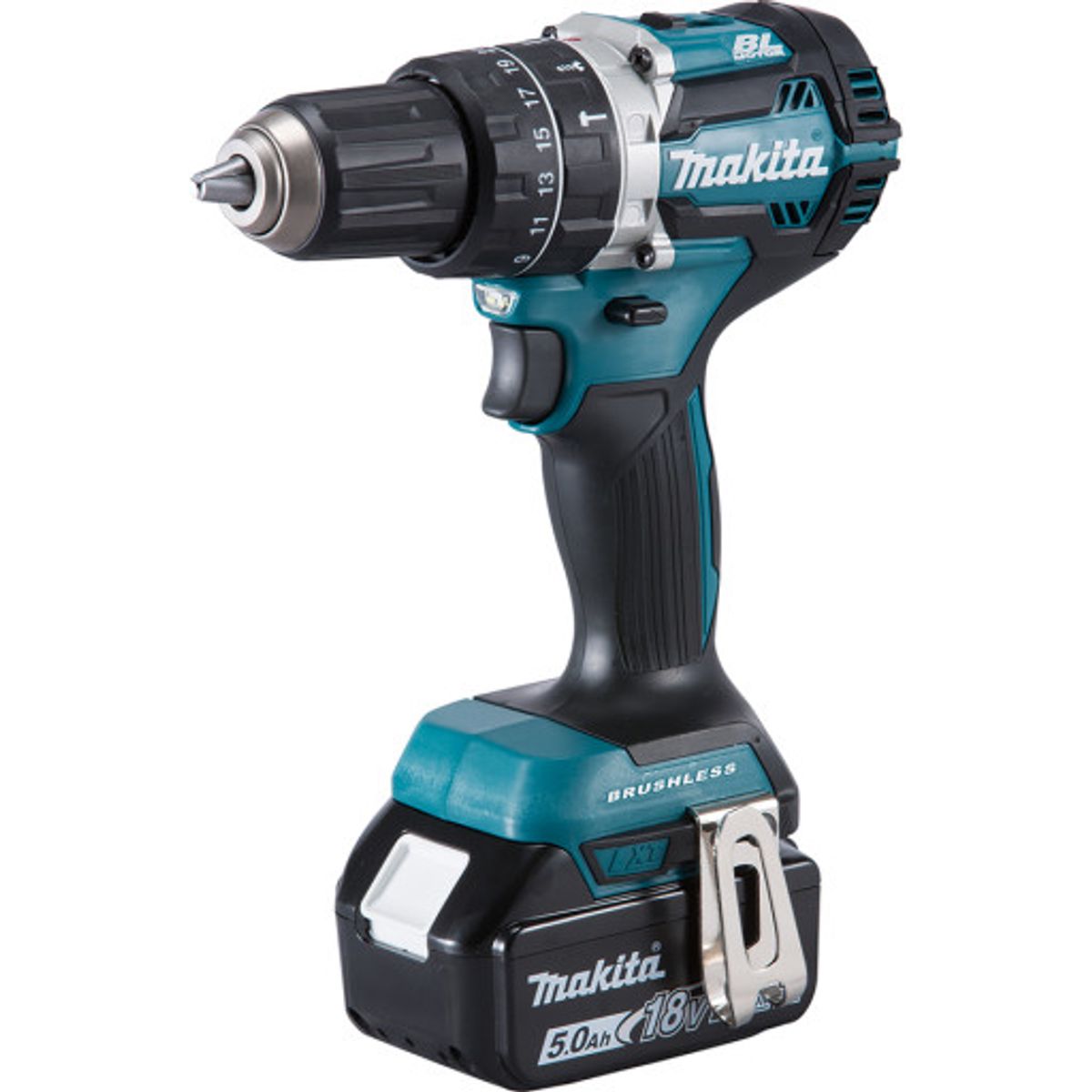 Makita slagboremaskine DHP484RT3J, 3 x 18 V/5,0 Ah