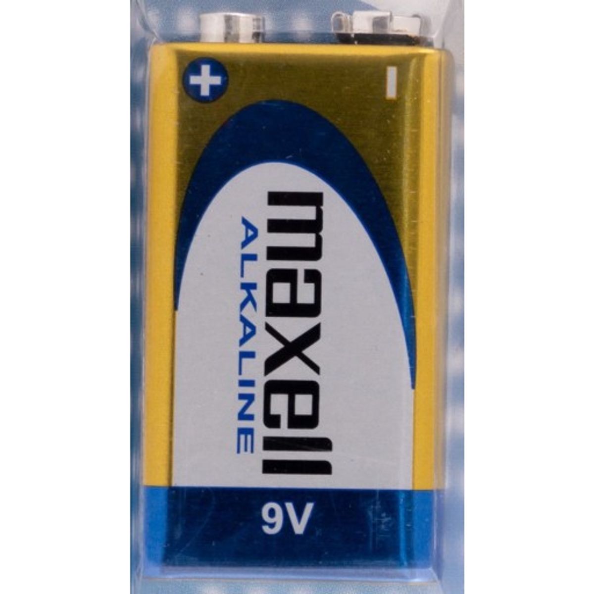 Maxell 9V batteri, 1 stk.