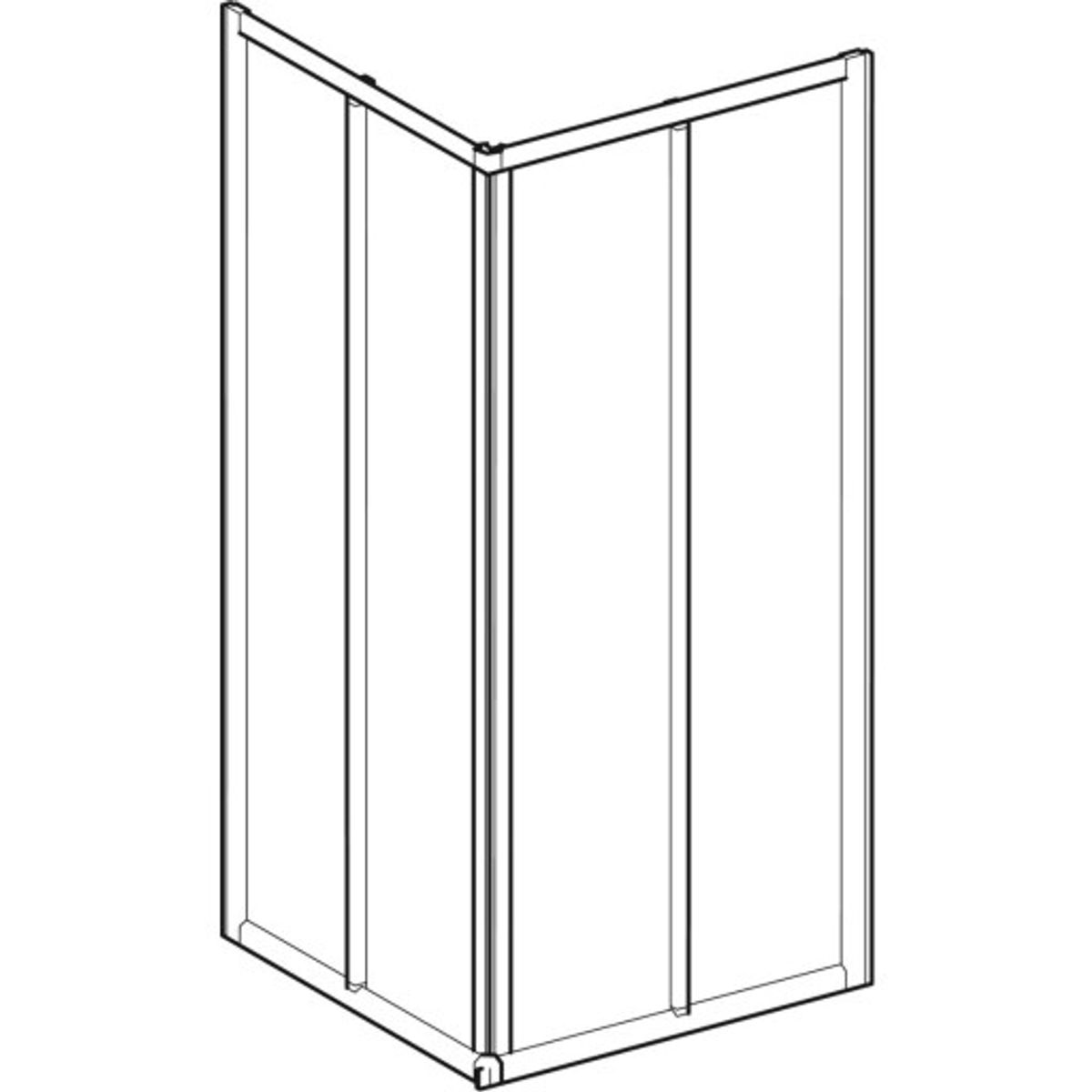 Ifö Solid rørlig del SVH 80 VS højre