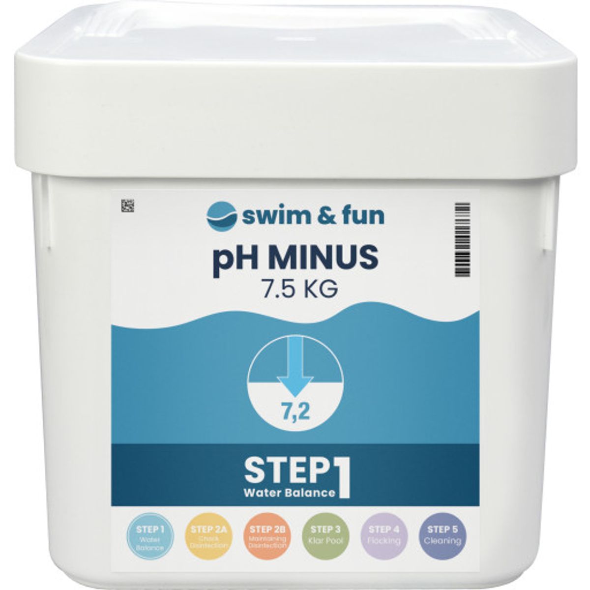 Swim & Fun pH minus, 7,5 kg