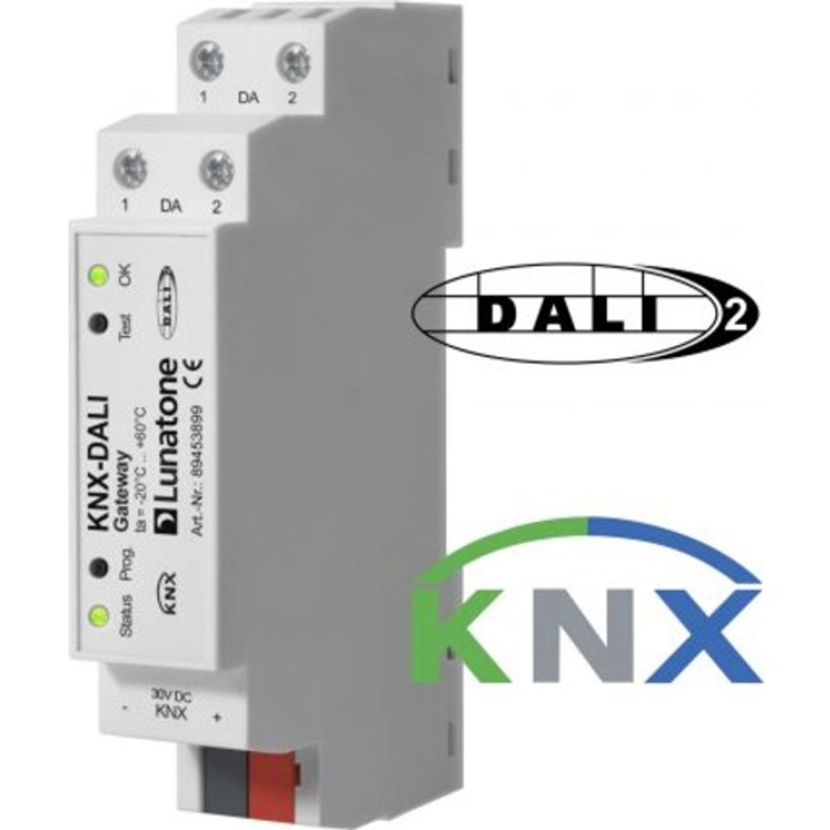 KNX TIL DALI-2 GATEWAY DIN