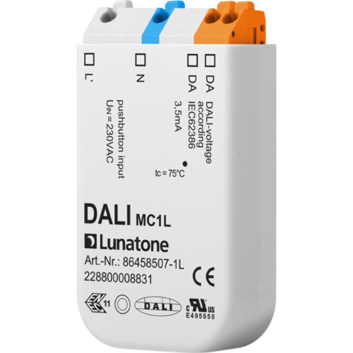 DALI-2 MC-1L 230V INPUT MODUL