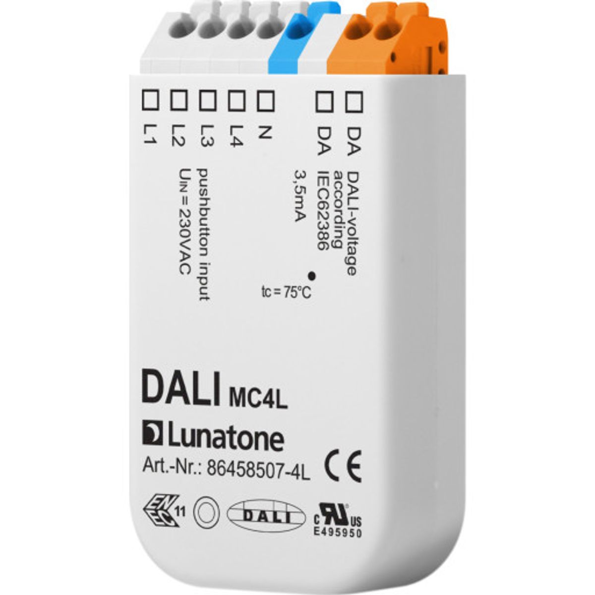 DALI-2 MC4L 230V INPUT MODUL