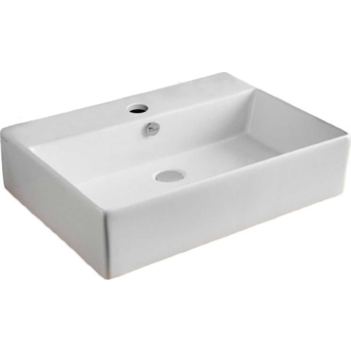 Lavabo Boxo 1015 håndvask, 65x48 cm, hvid