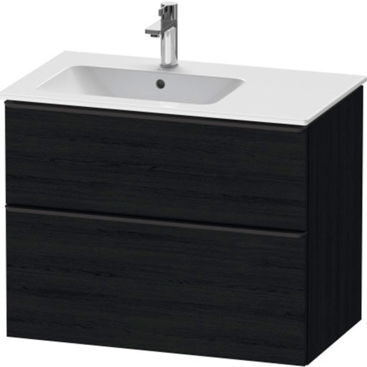 Duravit D-Neo underskab, 81x45,2 cm, sort eg