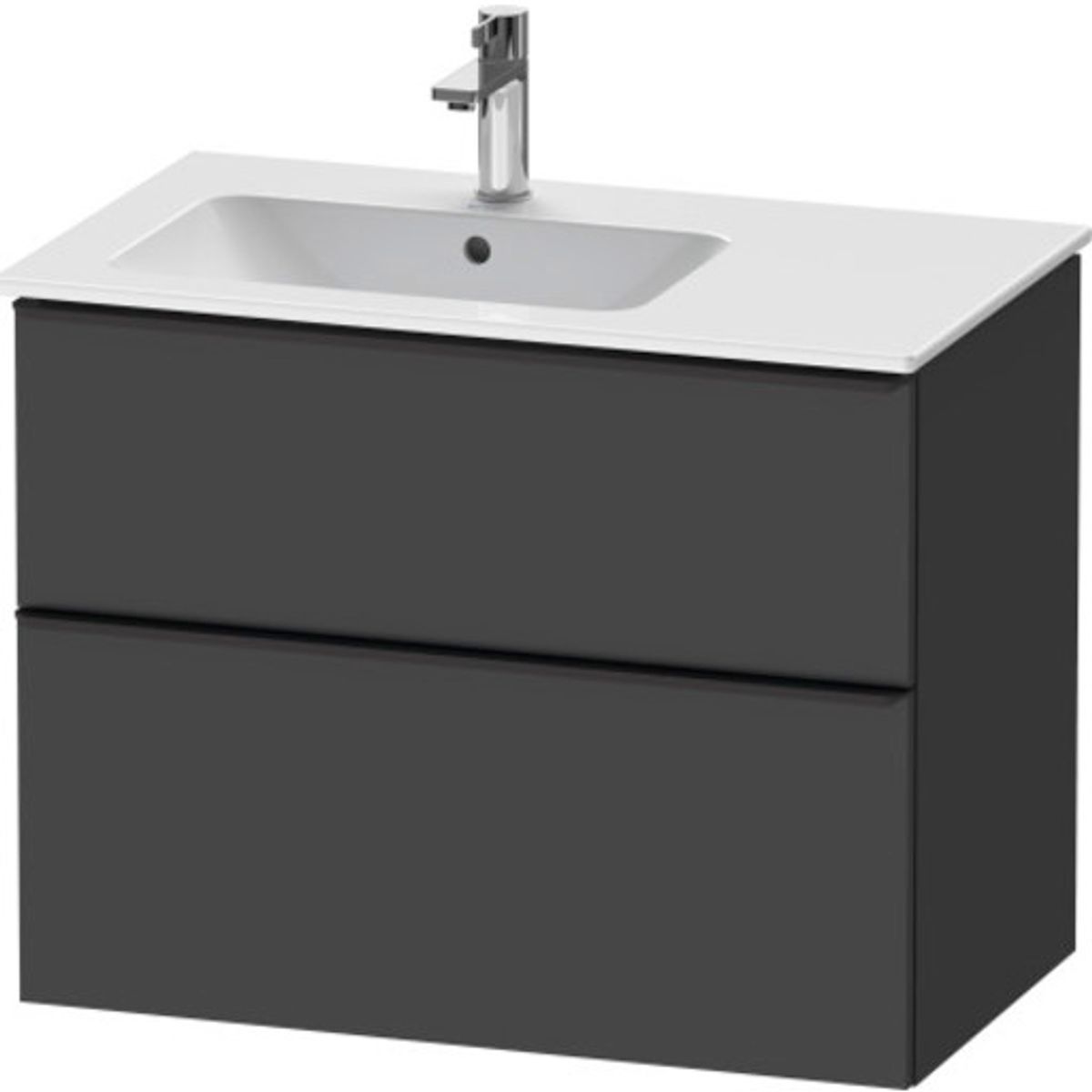 Duravit D-Neo underskab, 81x45,2 cm, mat grå