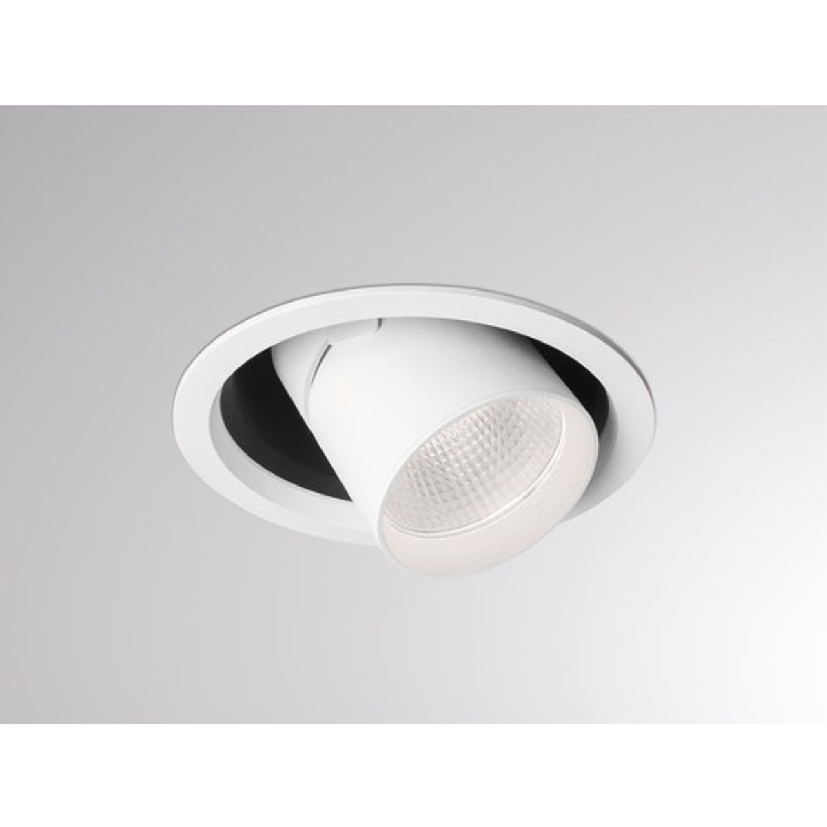 2GO downlight hvid 17/25W 3000K excl.driver. Max 500-700mA