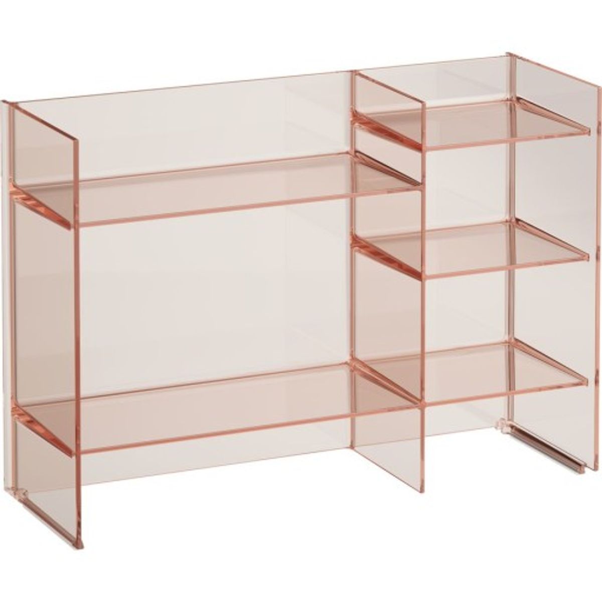 Kartell Laufen Sound Rack reol, 75x53 cm, rosa