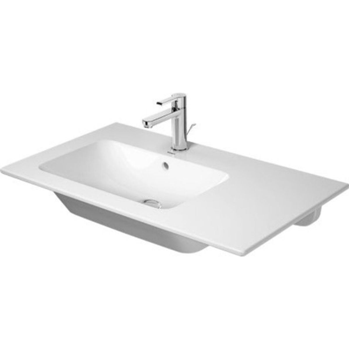 Duravit Me by Starck håndvask, 83x49 cm, mat hvid