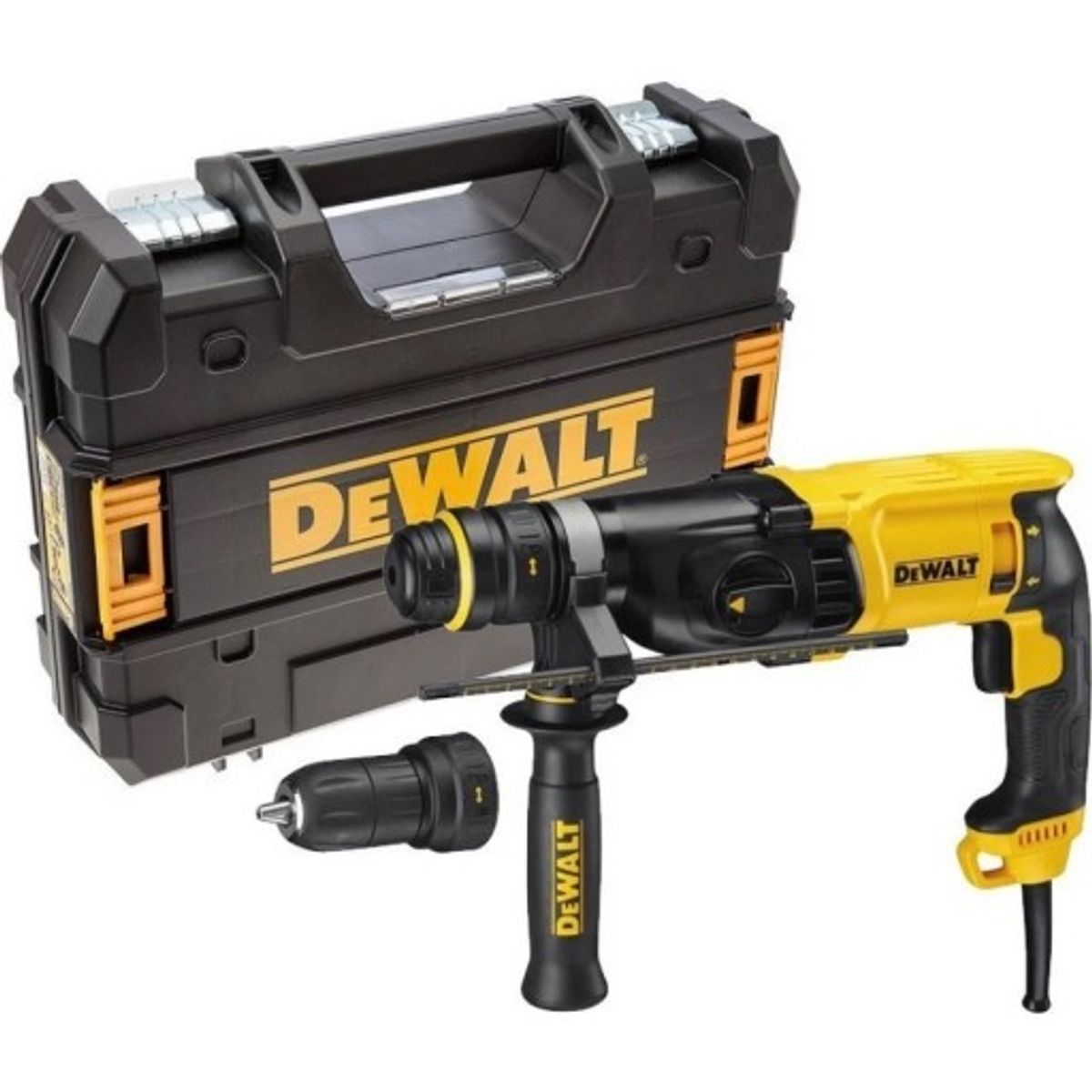 DEWALT borehammer med mejselfunktion D25144K-QS