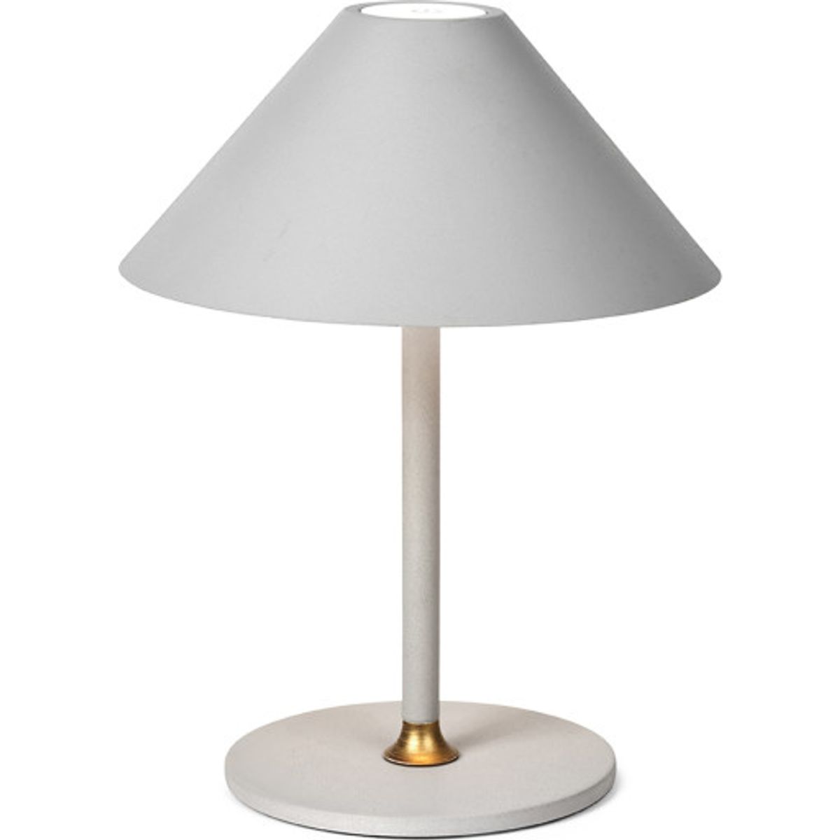 Halo Design Hygge genopladelig bordlampe, H20 cm, lysegrå