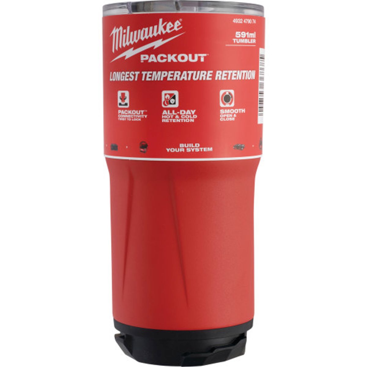 Milwaukee PACKOUT™ termokop rød, 591 ml