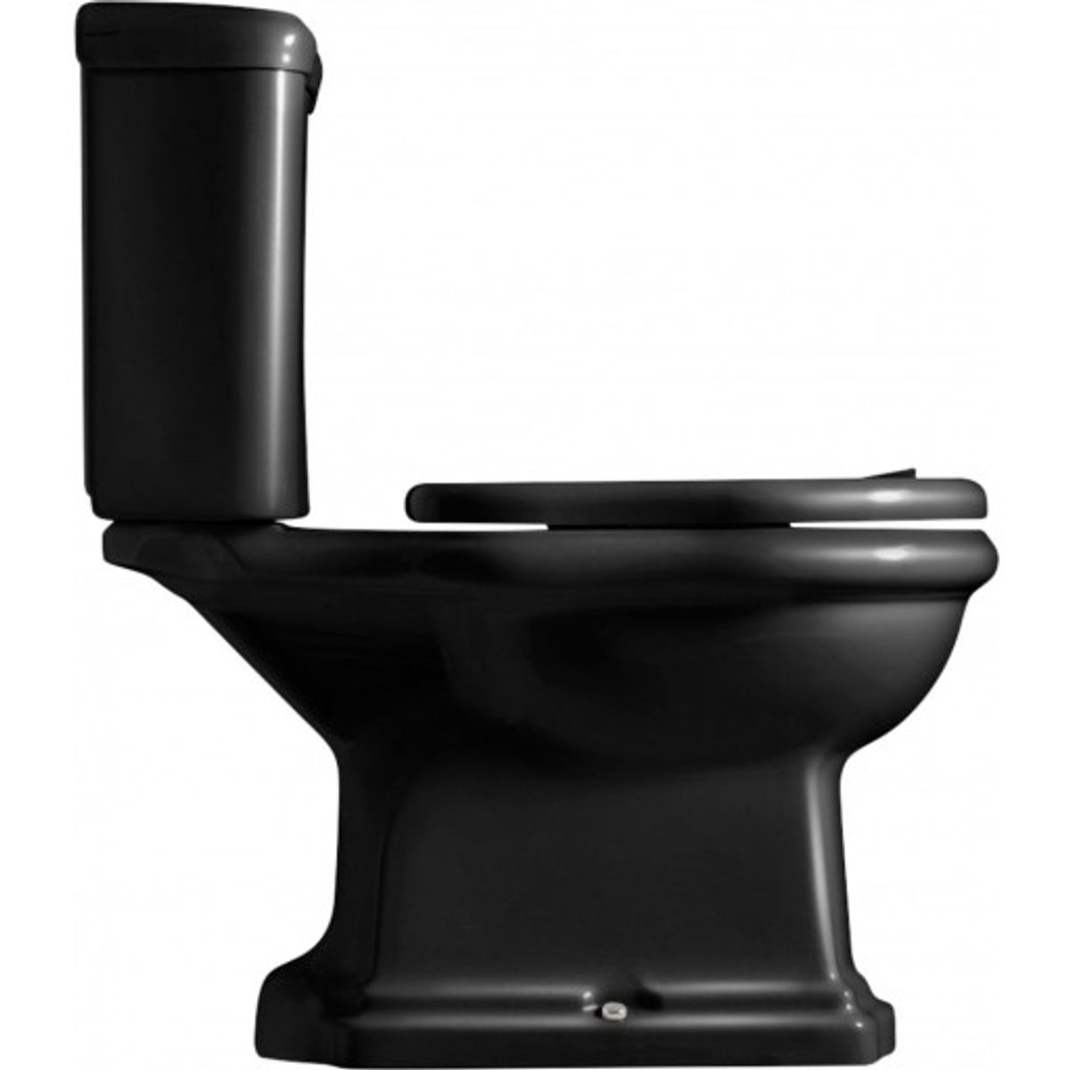 Lavabo Retro Monoblocco toilet, sort