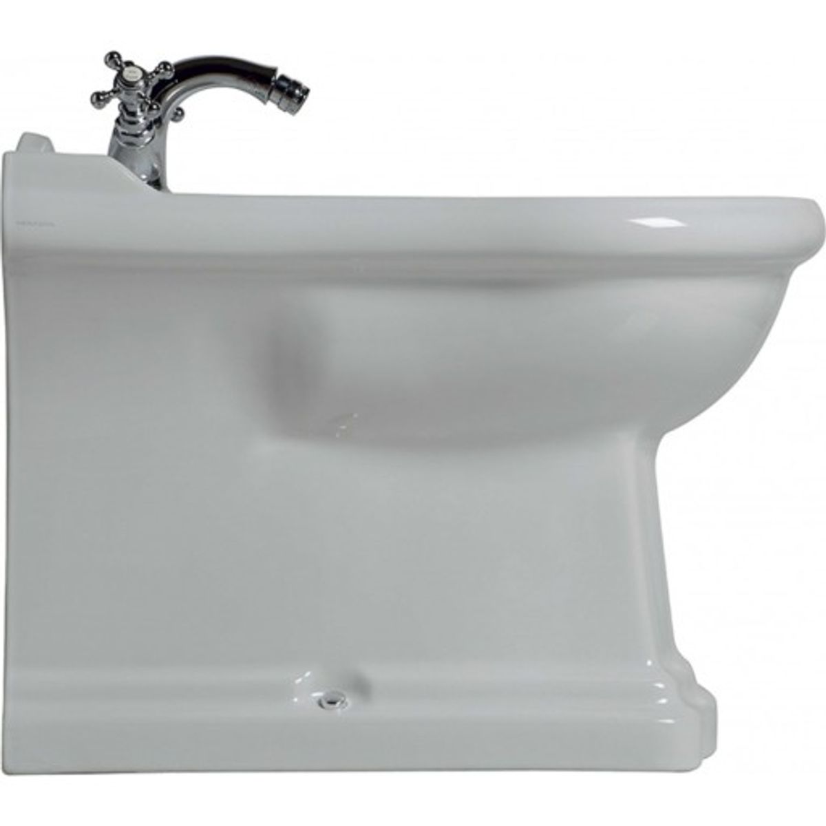 Lavabo Retro bidet, gulvstående, hvid