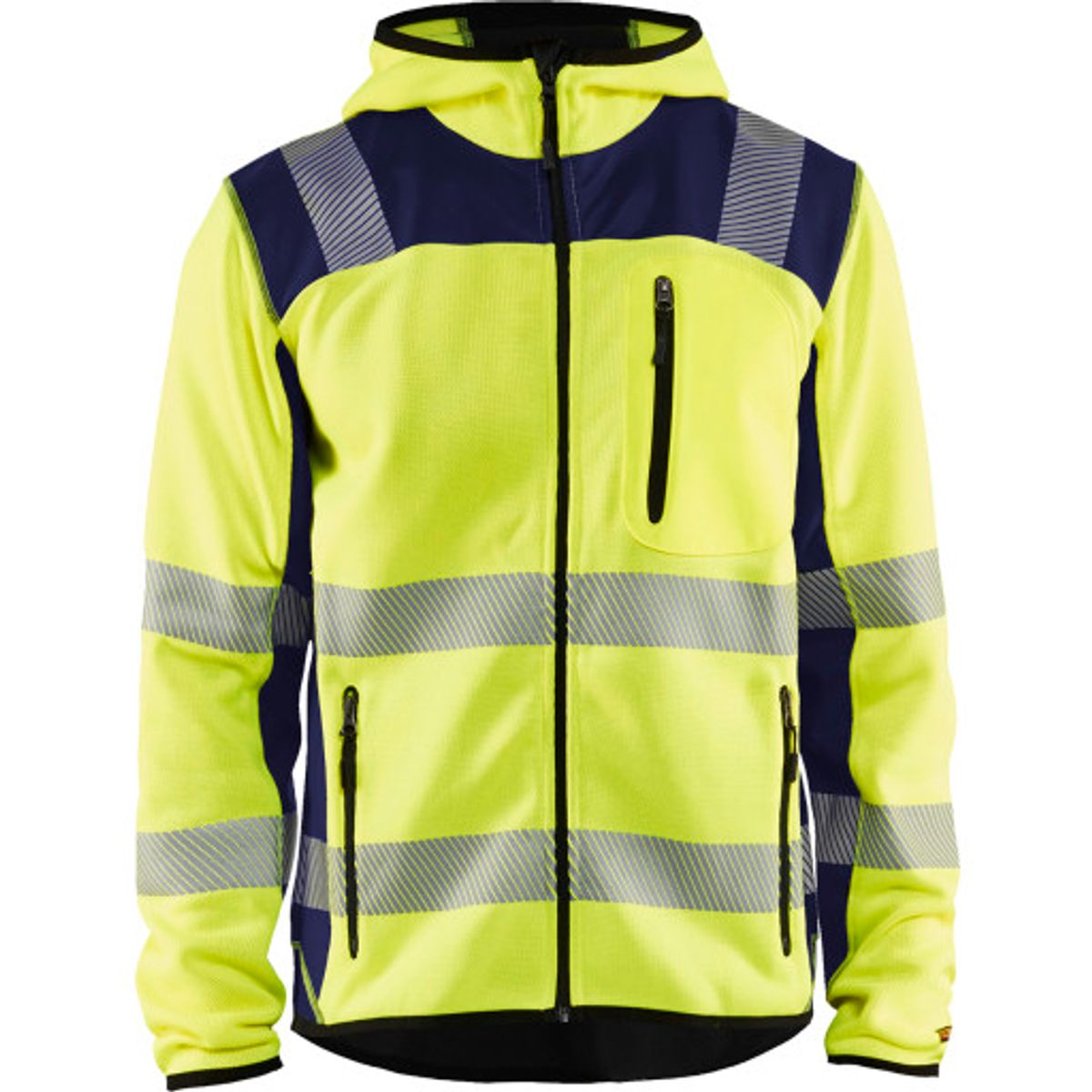 High vis s gul/marineblåxxl