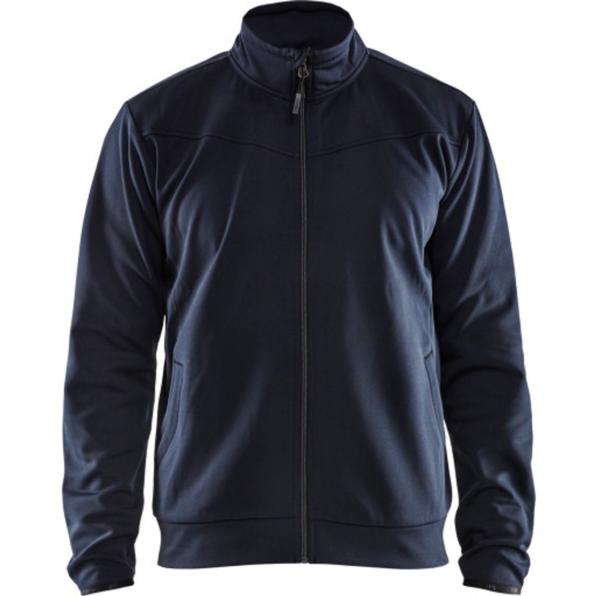 Sweatshirt full zip Mørk Marin