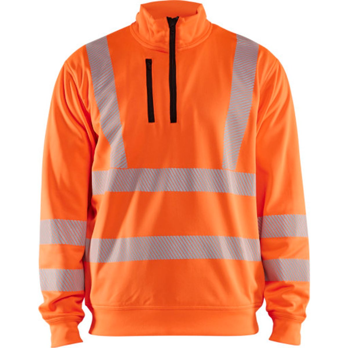 High vis Sweatshirt Half zip