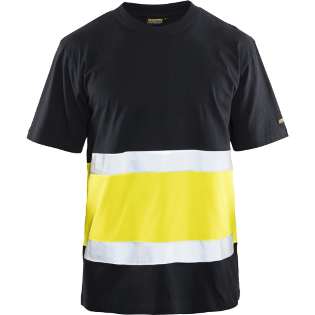 High Vis T-shirt Sort/High Vis