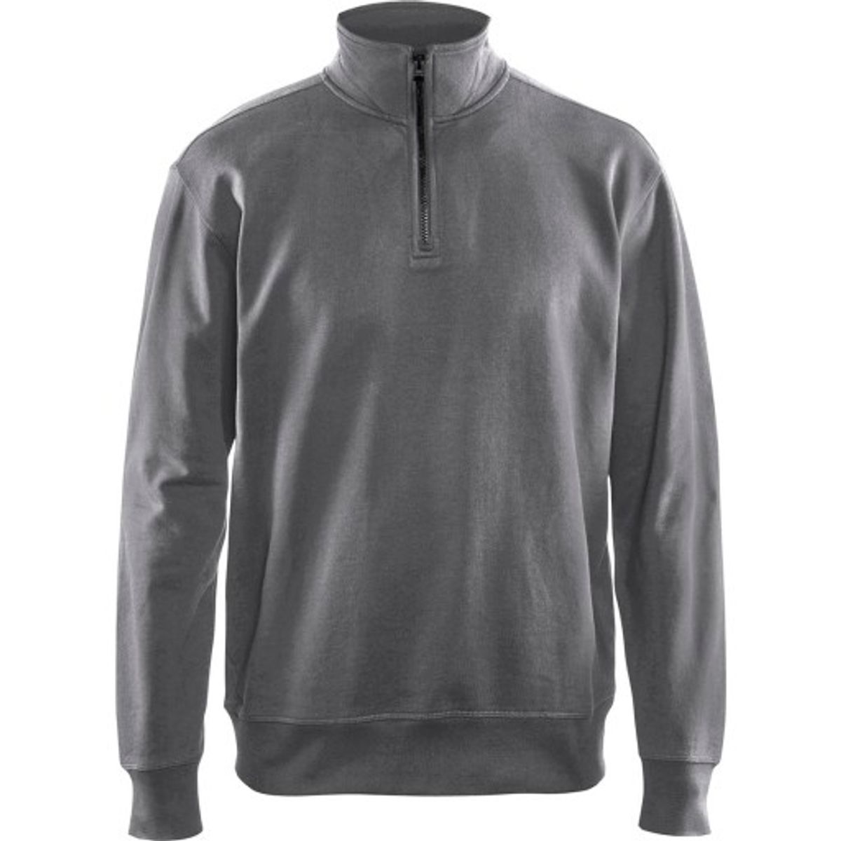 Sweatshirt half zip Grå L