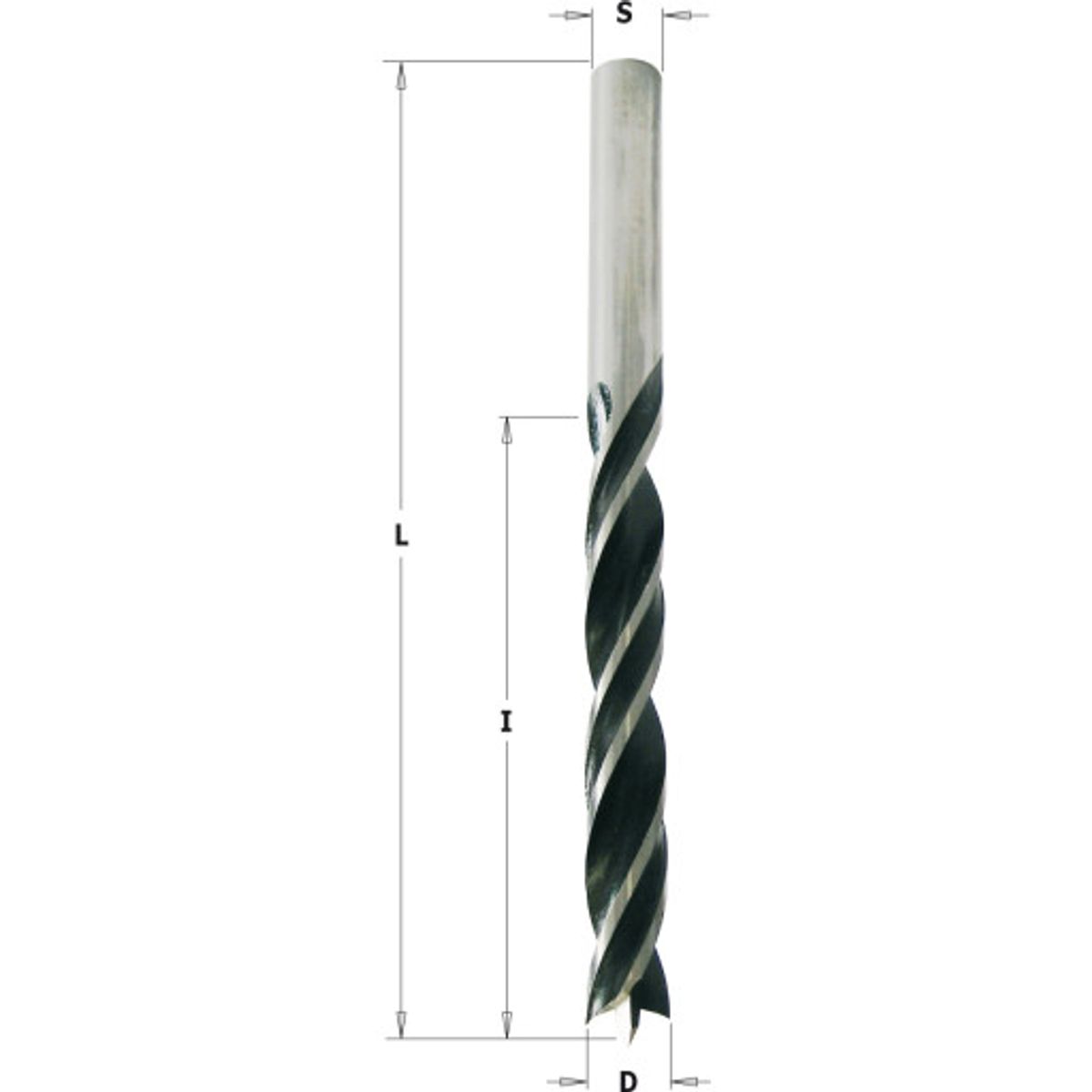 Spiralbor HSS 4x43/75 H