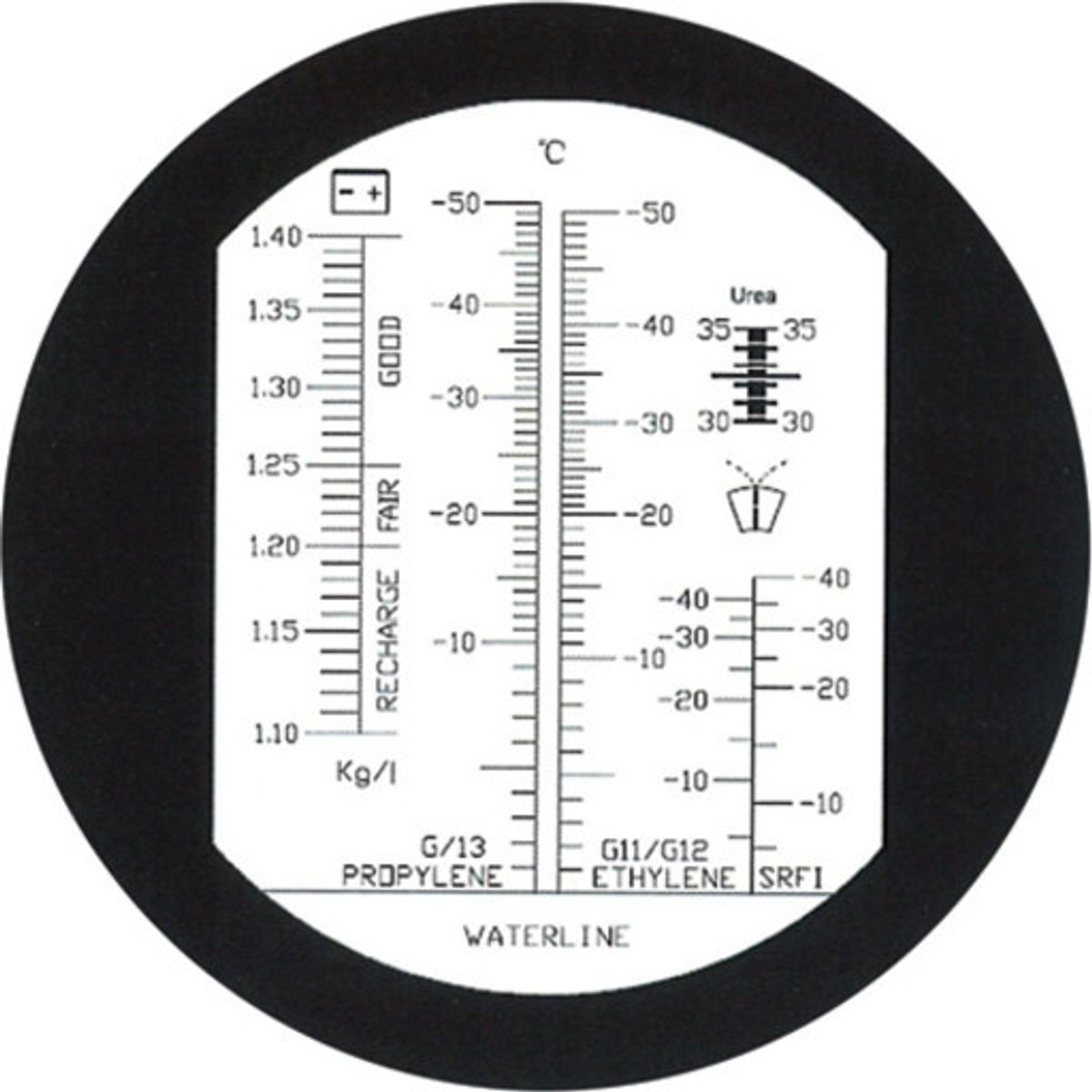 Refraktometer 1,10 - 1,40