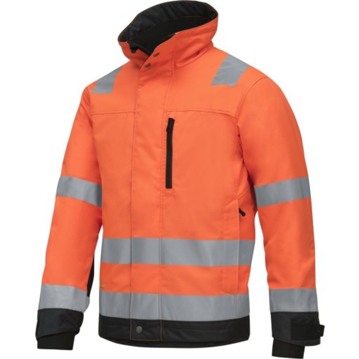 JAKKE 1130 ORANGE/GRÅ LANG L