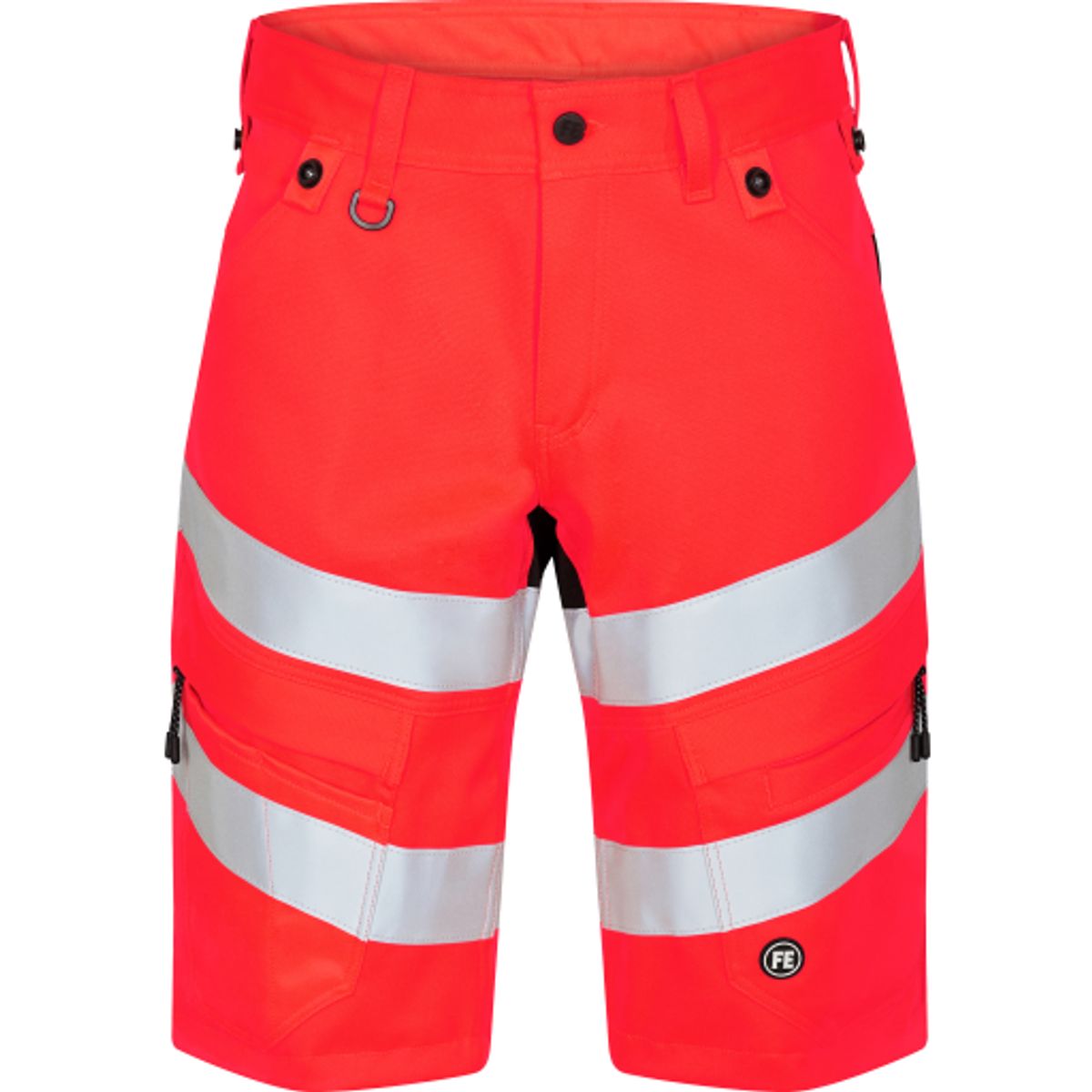 Shorts Hi-Viz Rød/Sort 92