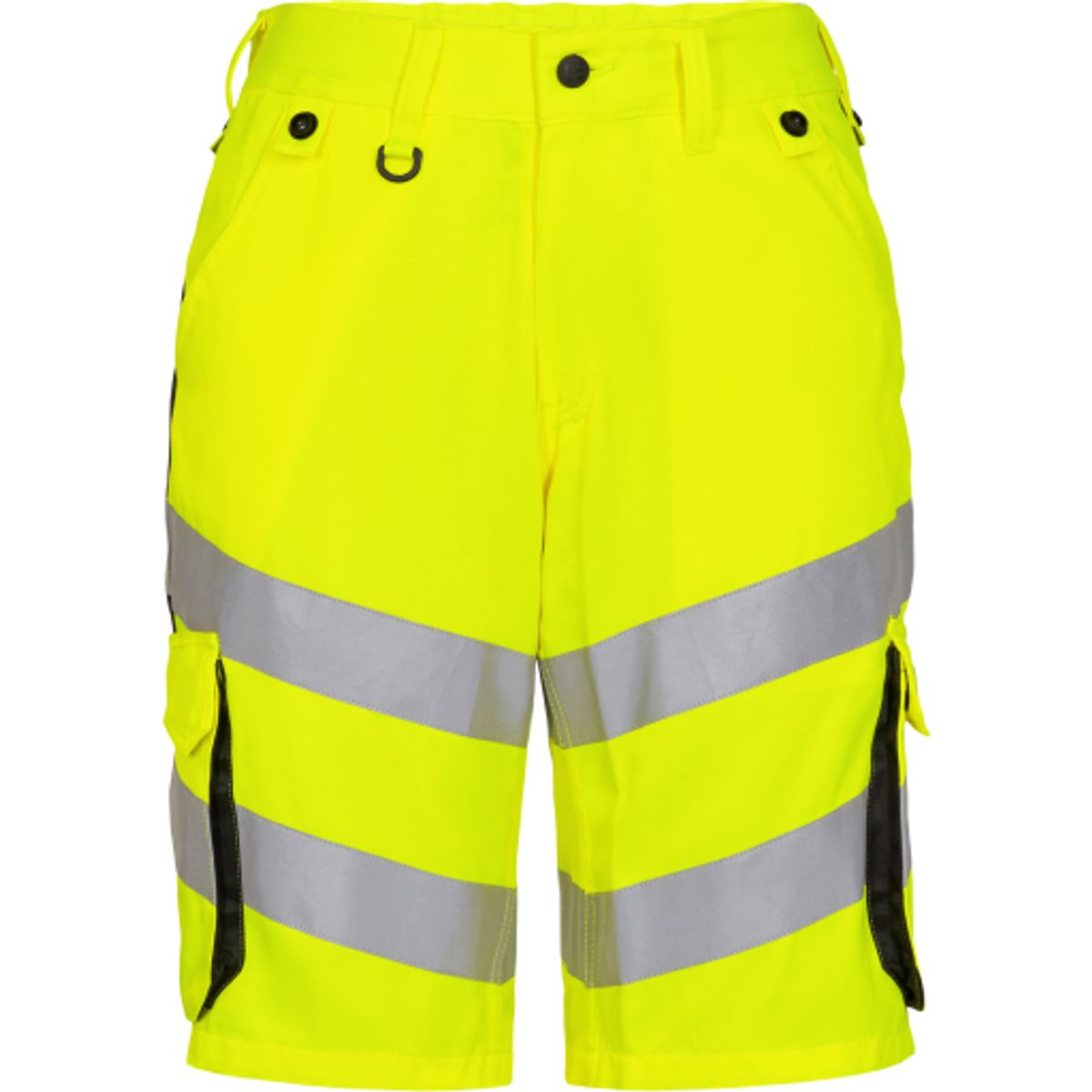 FE Engel shorts 6545-319, High-Vis kl.1 gul/sort, str. 88