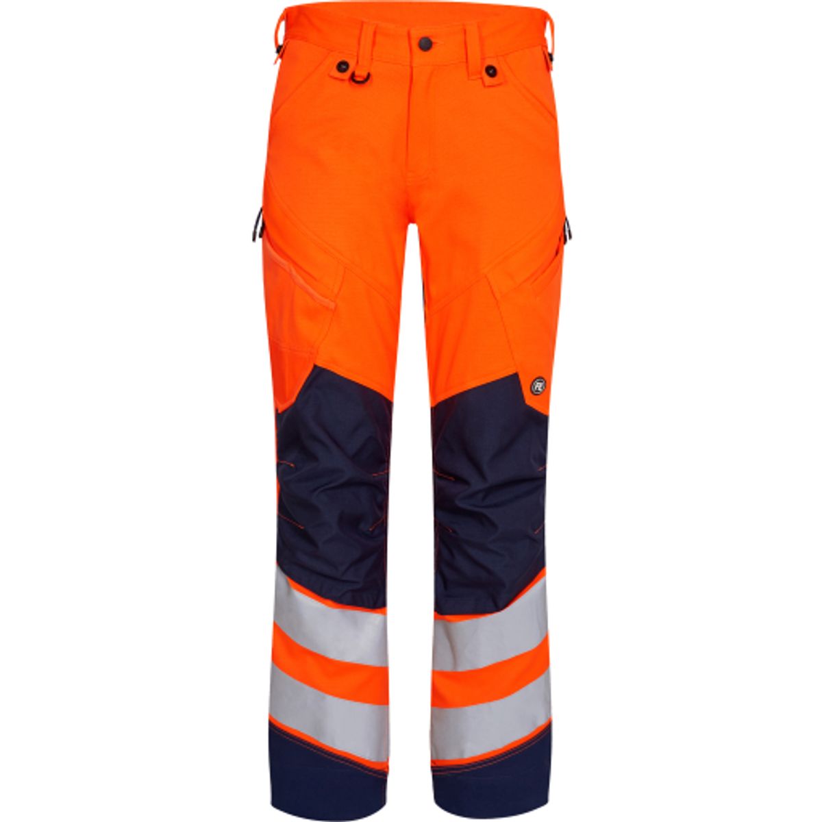 FE Engel safety buks 2544, High-Vis kl.2 orange/blå, str. 124