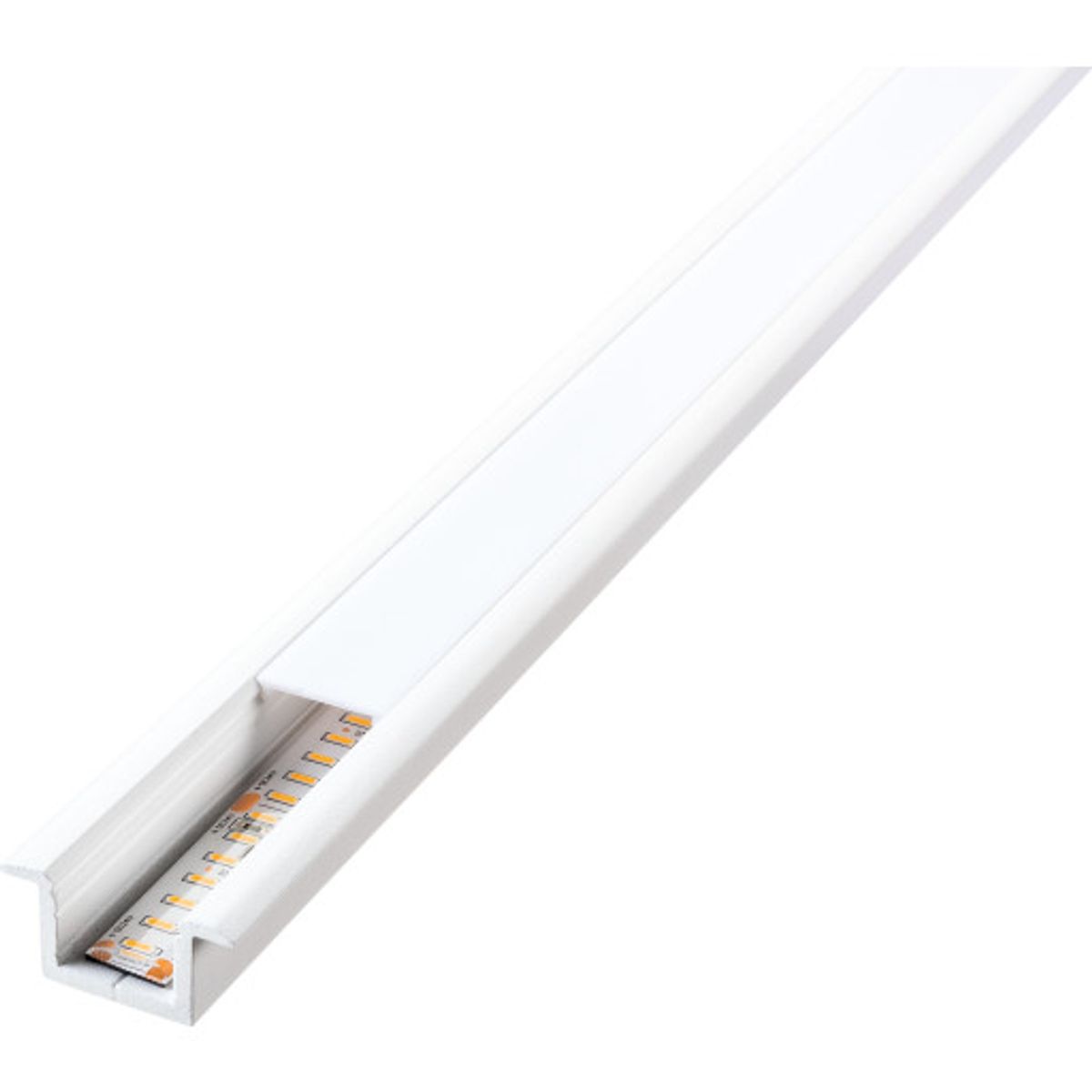 SG StripLine 1,8m LED skinne til indbyg, hvid