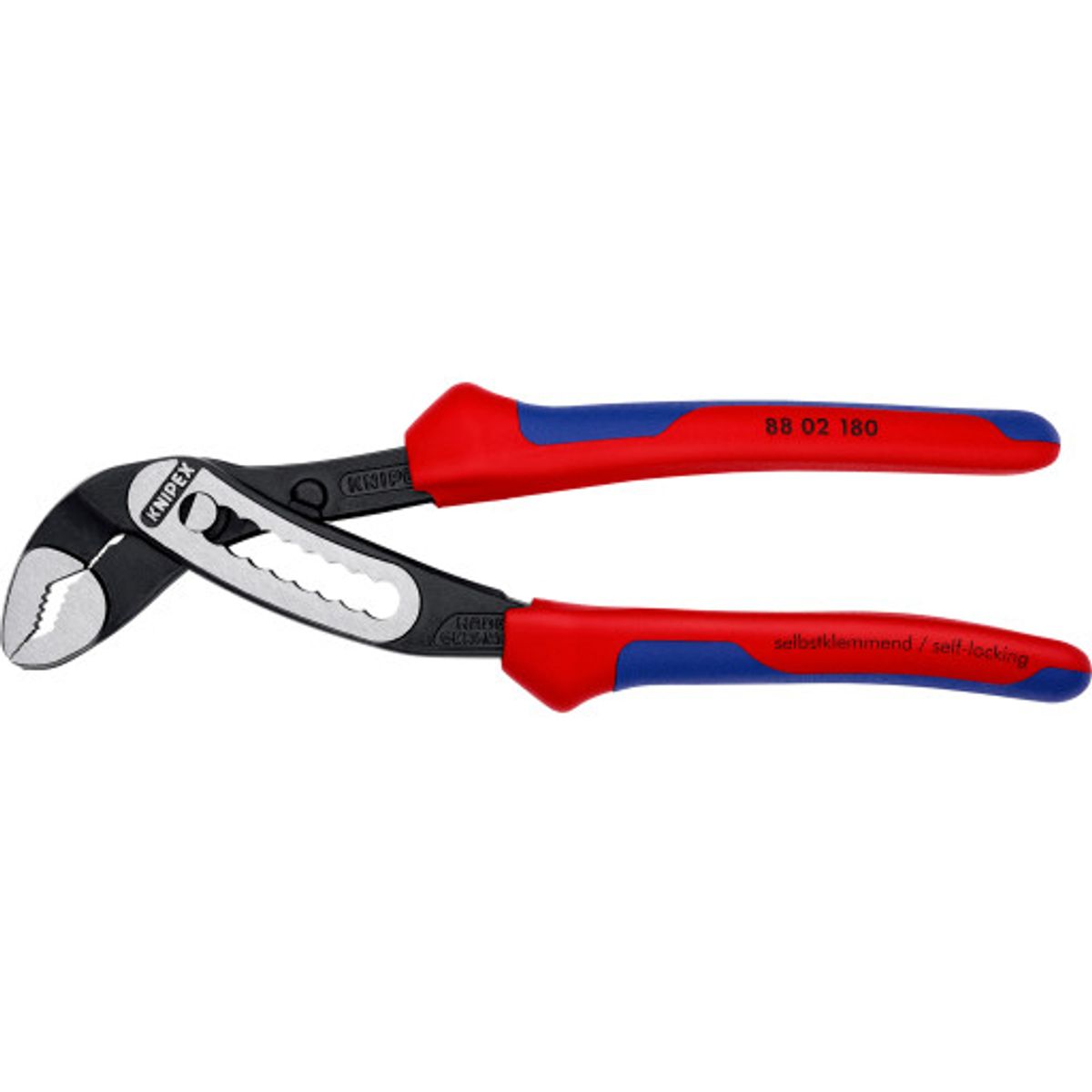 KNIPEX vandpumpetang "Alligator" 8802 180, 180 mm