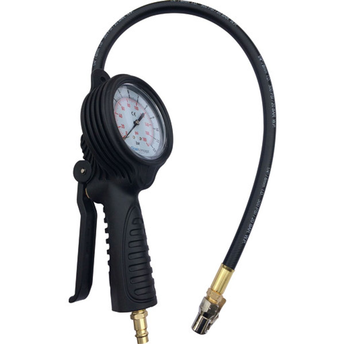 PUMPEPISTOL M/MANOMETER