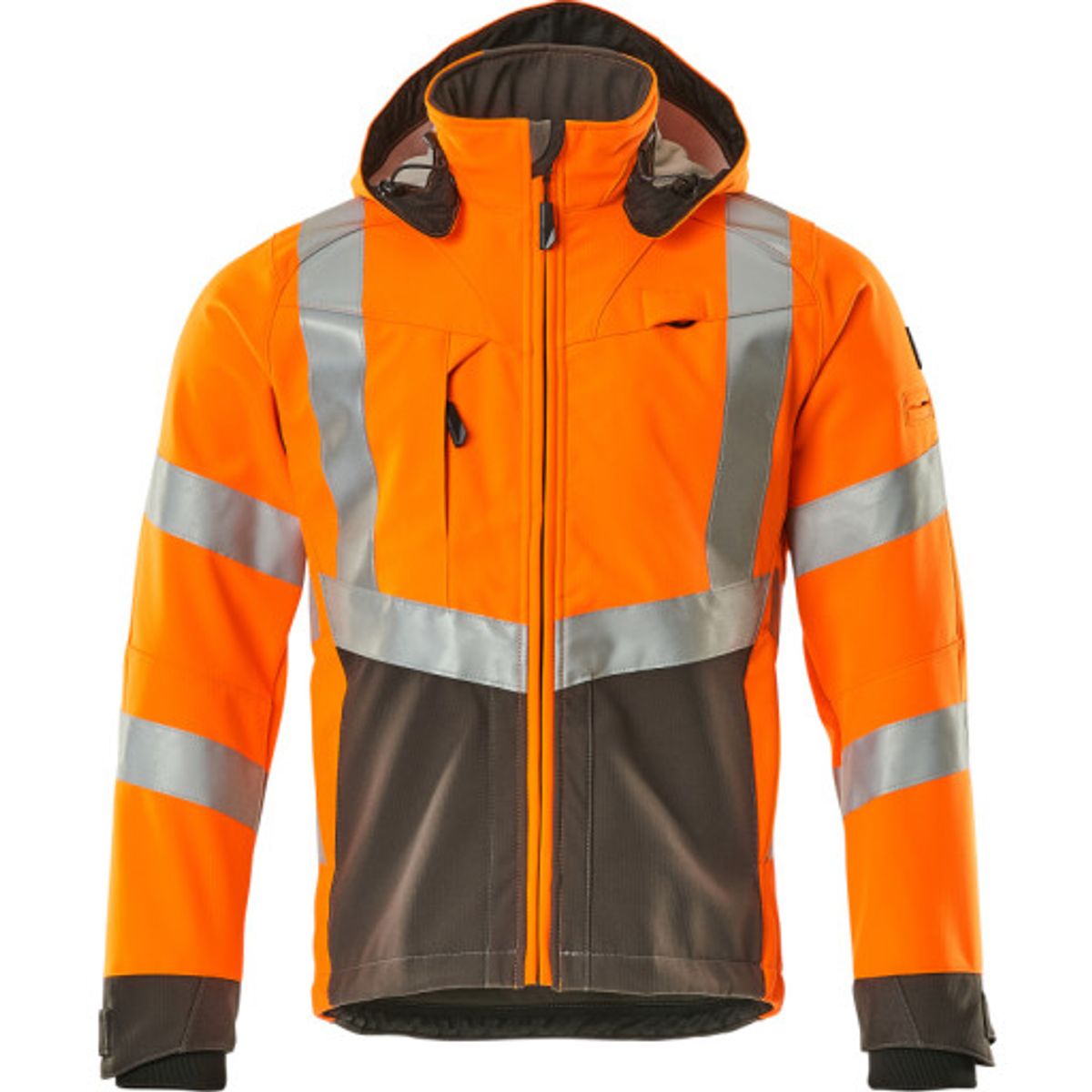 Softshell jakke,L,hi-vis orang