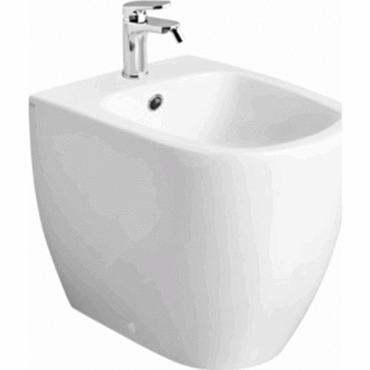 Lavabo Glomp bidet, gulvstående, mat hvid