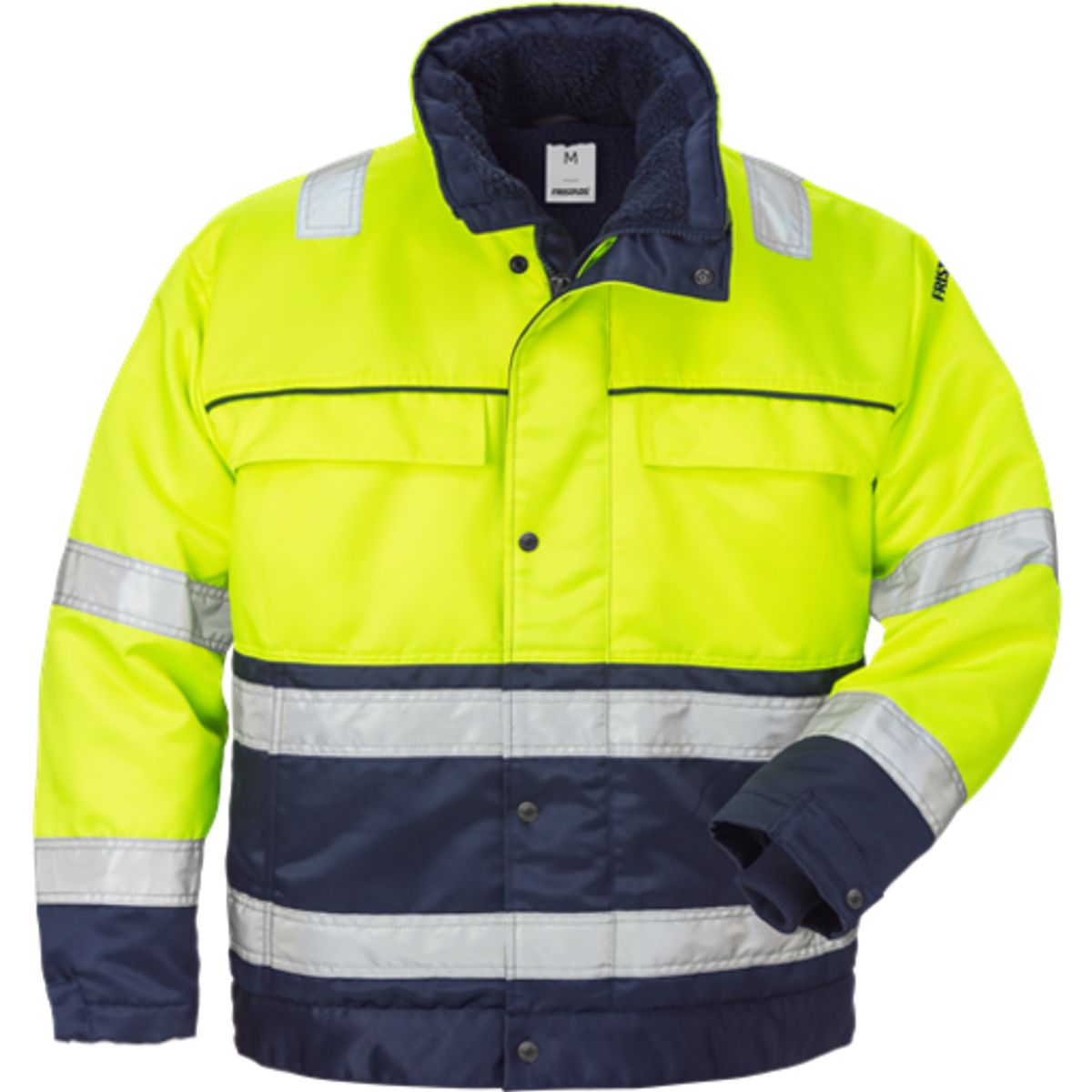 Hi-vis pilotjakke gul/mari xl